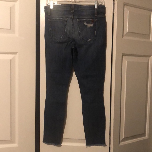 Joe’s Jeans - Ladies cropped denim with rough hem 28 - Picture 2 of 4